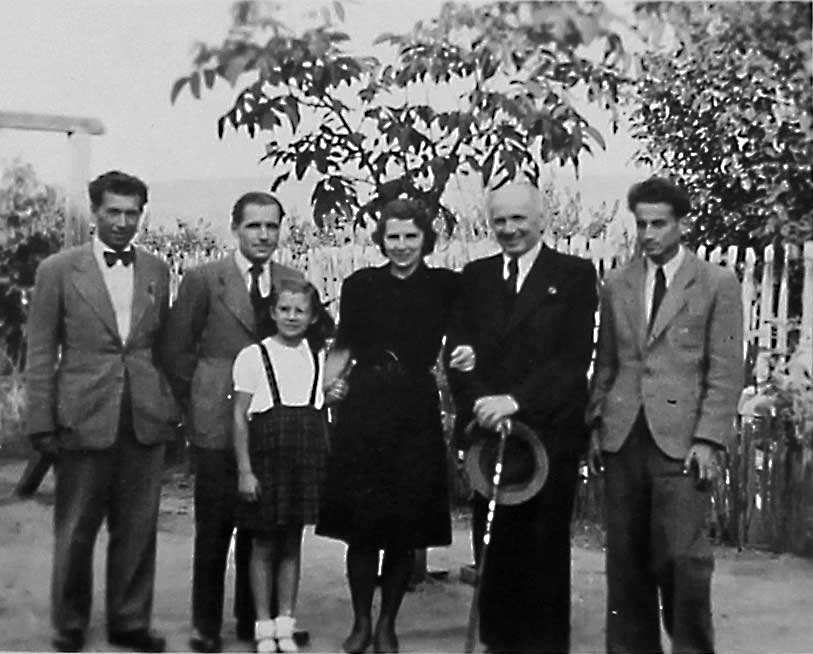 VincenzDialog_12_2 In Budapest with the Gertner brothers, 1942