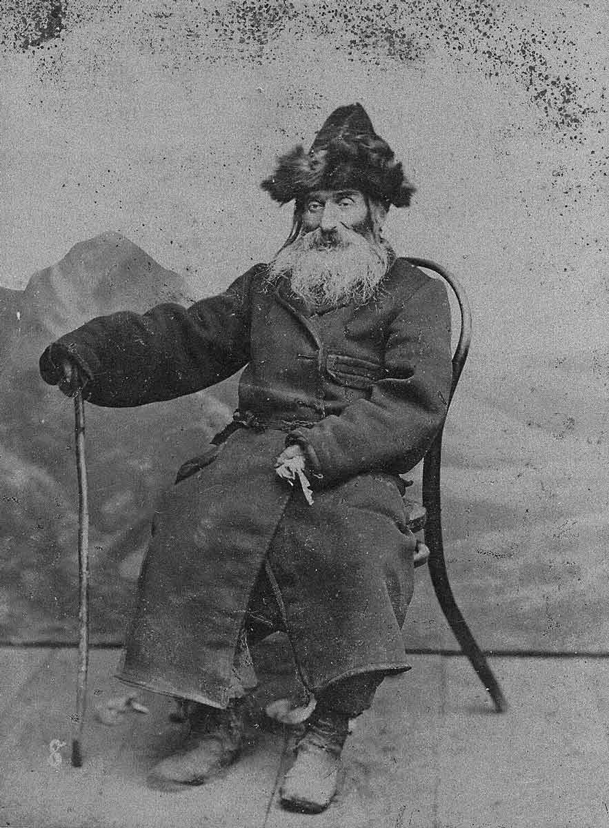 VincenzDialog_13_2 A Jew from Kołomyja, 19th century, photo by J. Dutkiewicz, the collection of PME