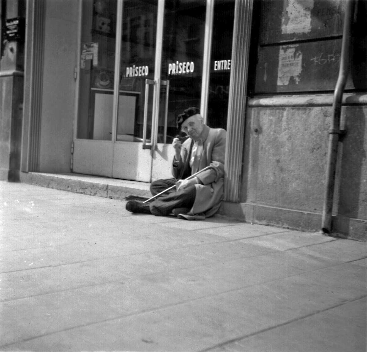 Stanisław Vincenz in Grenoble, around 1961
